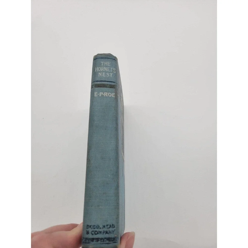 Vintage Edward P Roe THE‎ HORNET'S NEST 1892 Decorative Hardcover